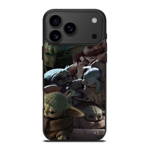 BABY YODA STAR WARS COLLAGE iPhone 17 Pro Max Case Cover
