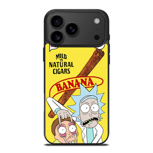BACKWOODS CIGARS BANANA RICK AND MORTY iPhone 17 Pro Max Case Cover BACKWOODS CIGARS BANANA RICK AND MORTY iPhone 17 Pro Max Case Cover