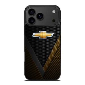 CHEROLET YELLOW CARBON EMBLEM iPhone 17 Pro Max Case Cover