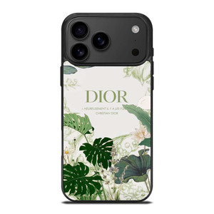 CHRISTIAN DIOR PARIS FLORAL GREEN iPhone 17 Pro Max Case Cover