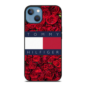 TOMMY HILFIGER ROSES LOGO iPhone 13 Case Cover