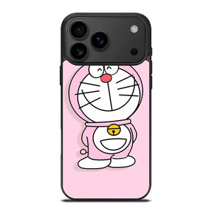 DORAEMON CARTOON PINK iPhone 17 Pro Max Case Cover