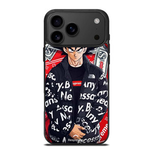 GOKU DRAGON BALL SUPREME NORTH FACE iPhone 17 Pro Max Case Cover