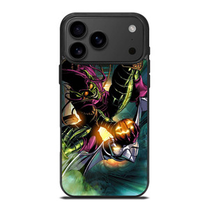 GREEN GOBLIN SPIDERMAN CARTOON iPhone 17 Pro Max Case Cover GREEN GOBLIN SPIDERMAN CARTOON iPhone 17 Pro Max Case Cover