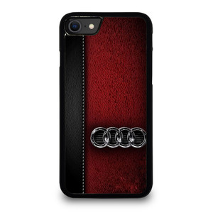 AUDI LOGO LEATHER  iPhone SE 2020 Case Cover