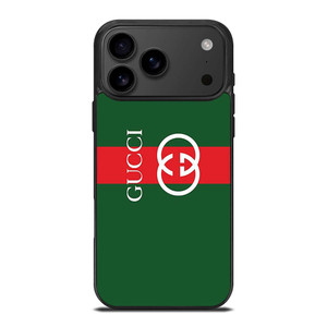 GUCCI GREEN ICON LOGO EMBLEM iPhone 17 Pro Max Case Cover