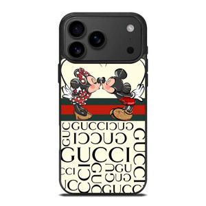 GUCCI LOGO MICKEY MINNEY MOUSE DISNEY KISS iPhone 17 Pro Max Case Cover