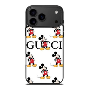 GUCCI MICKEY MOUSE DISNEY PATTERN iPhone 17 Pro Max Case Cover GUCCI MICKEY MOUSE DISNEY PATTERN iPhone 17 Pro Max Case Cover