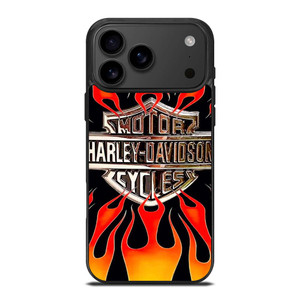 HARLEY DAVIDSON MOTORCYCLE LOGO FLAME iPhone 17 Pro Max Case Cover HARLEY DAVIDSON MOTORCYCLE LOGO FLAME iPhone 17 Pro Max Case Cover