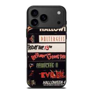 HORROR MOVIES VHS COLLECTION iPhone 17 Pro Max Case Cover