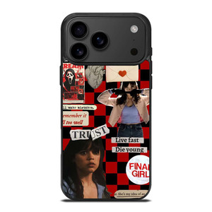 JENNA ORTEGA TARA CARPENTER SCREAM VI COLLAGE iPhone 17 Pro Max Case Cover JENNA ORTEGA TARA CARPENTER SCREAM VI COLLAGE iPhone 17 Pro Max Case Cover