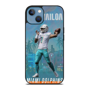 TUA TAGOVAILOA MIAMI DOLPHINS iPhone 13 Case Cover TUA TAGOVAILOA MIAMI DOLPHINS iPhone 13 Case Cover