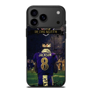 LAMAR JACKSON KING OF THE NORTH iPhone 17 Pro Max Case Cover