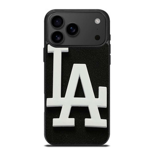 LOS ANGELES DODGERS FABRIC EMBLEM iPhone 17 Pro Max Case Cover