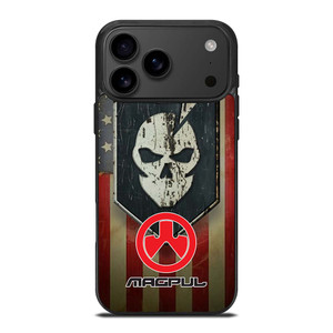 MAGPUL SKULL FLAG LOGO iPhone 17 Pro Max Case Cover