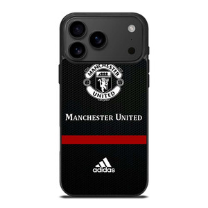 MANCHESTER UNITED ADIDAS CARBON iPhone 17 Pro Max Case Cover