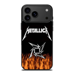 METALLICA METAL BAND FIRE iPhone 17 Pro Max Case Cover METALLICA METAL BAND FIRE iPhone 17 Pro Max Case Cover
