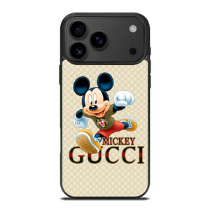 MICKEY MOUSE DISNEY X GUCCI LOGO PATTERN iPhone 17 Pro Max Case Cover MICKEY MOUSE DISNEY X GUCCI LOGO PATTERN iPhone 17 Pro Max Case Cover