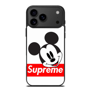 MICKEY MOUSE SUPREME CF iPhone 17 Pro Max Case Cover MICKEY MOUSE SUPREME CF iPhone 17 Pro Max Case Cover