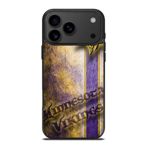 MINNESOTA VIKINGS GRUNGE LOGO iPhone 17 Pro Max Case Cover