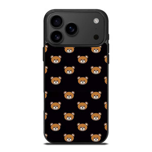 MOSCHINO TOY BEAR PATTERN iPhone 17 Pro Max Case Cover