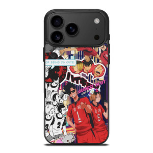 NEKOMA HIGH HAIKYUU COLLAGE iPhone 17 Pro Max Case Cover NEKOMA HIGH HAIKYUU COLLAGE iPhone 17 Pro Max Case Cover