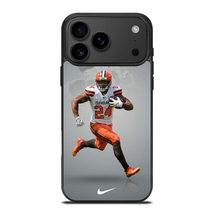 NICK CHUBB CLEVELAND BROWNS NIKE iPhone 17 Pro Max Case Cover NICK CHUBB CLEVELAND BROWNS NIKE iPhone 17 Pro Max Case Cover