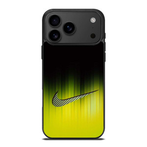 NIKE YELLOW BLACK LOGO iPhone 17 Pro Max Case Cover NIKE YELLOW BLACK LOGO iPhone 17 Pro Max Case Cover