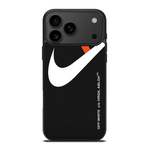 OFF WHITE VIRGIL ABLOH NIKE LOGO iPhone 17 Pro Max Case Cover OFF WHITE VIRGIL ABLOH NIKE LOGO iPhone 17 Pro Max Case Cover