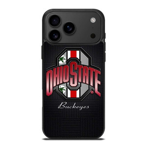 OHIO STATE BUCKEYES WEED METAL SYMBOL iPhone 17 Pro Max Case Cover OHIO STATE BUCKEYES WEED METAL SYMBOL iPhone 17 Pro Max Case Cover