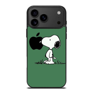PEANUTS SNOOPY DOG APPLE LOGO iPhone 17 Pro Max Case Cover PEANUTS SNOOPY DOG APPLE LOGO iPhone 17 Pro Max Case Cover