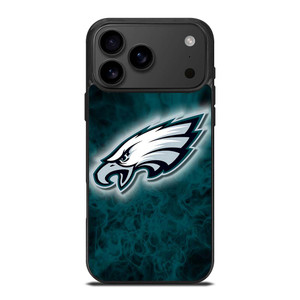 PHILADELPHIA EAGLES SMOKED LOGO iPhone 17 Pro Max Case Cover PHILADELPHIA EAGLES SMOKED LOGO iPhone 17 Pro Max Case Cover