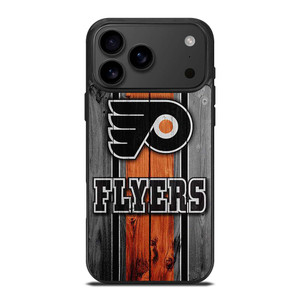 PHILADELPHIA FLYERS HOCKEY WOOD LOGO iPhone 17 Pro Max Case Cover PHILADELPHIA FLYERS HOCKEY WOOD LOGO iPhone 17 Pro Max Case Cover