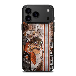 PHILADELPHIA FLYERS ICE HOCKEY GRUNGE LOGO iPhone 17 Pro Max Case Cover PHILADELPHIA FLYERS ICE HOCKEY GRUNGE LOGO iPhone 17 Pro Max Case Cover