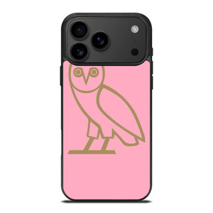 PINK OVOXO DRAKE LOGO iPhone 17 Pro Max Case Cover