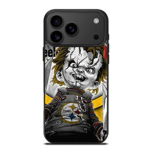 PITTSBURGH STEELERS CHUCKY DOLL iPhone 17 Pro Max Case Cover PITTSBURGH STEELERS CHUCKY DOLL iPhone 17 Pro Max Case Cover