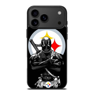 PITTSBURGH STEELERS FOOTBALL DEADPOOL iPhone 17 Pro Max Case Cover PITTSBURGH STEELERS FOOTBALL DEADPOOL iPhone 17 Pro Max Case Cover