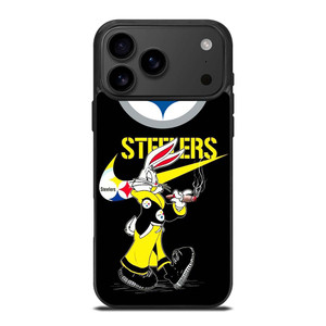 PITTSBURGH STELER LOONEY TUNES NIKE iPhone 17 Pro Max Case Cover PITTSBURGH STELER LOONEY TUNES NIKE iPhone 17 Pro Max Case Cover