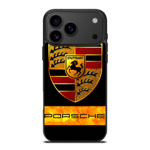 PORSCHE GOLD EMBLEM iPhone 17 Pro Max Case Cover PORSCHE GOLD EMBLEM iPhone 17 Pro Max Case Cover