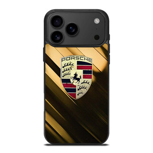 PORSCHE GOLD LOGO iPhone 17 Pro Max Case Cover PORSCHE GOLD LOGO iPhone 17 Pro Max Case Cover