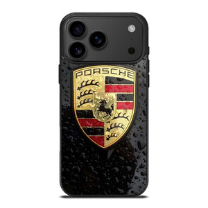 PORSCHE WET EMBLEM iPhone 17 Pro Max Case Cover PORSCHE WET EMBLEM iPhone 17 Pro Max Case Cover