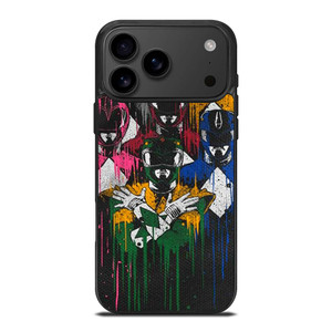 POWER RANGERS BRUSHED ART iPhone 17 Pro Max Case Cover POWER RANGERS BRUSHED ART iPhone 17 Pro Max Case Cover