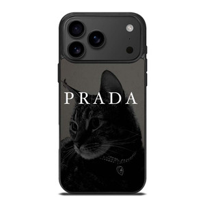 PRADA LOGO CAT iPhone 17 Pro Max Case Cover PRADA LOGO CAT iPhone 17 Pro Max Case Cover
