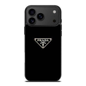 PRADA MILANO BLACK LOGO iPhone 17 Pro Max Case Cover PRADA MILANO BLACK LOGO iPhone 17 Pro Max Case Cover