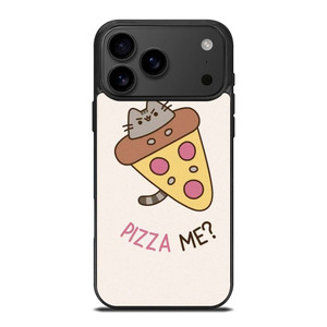 PUSHEEN THE CAT PIZZA iPhone 17 Pro Max Case Cover PUSHEEN THE CAT PIZZA iPhone 17 Pro Max Case Cover