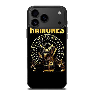 RAMONES ROCK BAND GOLD LOGO iPhone 17 Pro Max Case Cover RAMONES ROCK BAND GOLD LOGO iPhone 17 Pro Max Case Cover