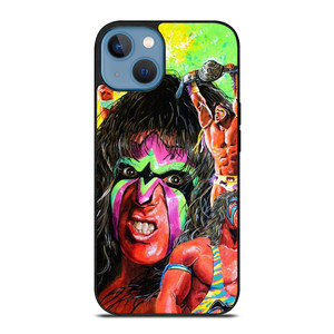 ULTIMATE WARRIOR WRESTLING WWE ART iPhone 13 Case Cover ULTIMATE WARRIOR WRESTLING WWE ART iPhone 13 Case Cover