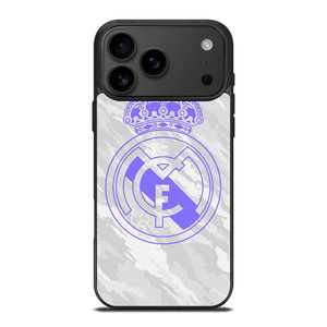 REAL MADRID MARBLE LOGO iPhone 17 Pro Max Case Cover REAL MADRID MARBLE LOGO iPhone 17 Pro Max Case Cover