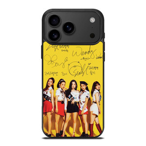 RED VELVET ALL MEMBER SIGNATURE iPhone 17 Pro Max Case Cover RED VELVET ALL MEMBER SIGNATURE iPhone 17 Pro Max Case Cover
