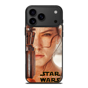 REY STAR WARS THE FORCE AWAKENS iPhone 17 Pro Max Case Cover REY STAR WARS THE FORCE AWAKENS iPhone 17 Pro Max Case Cover